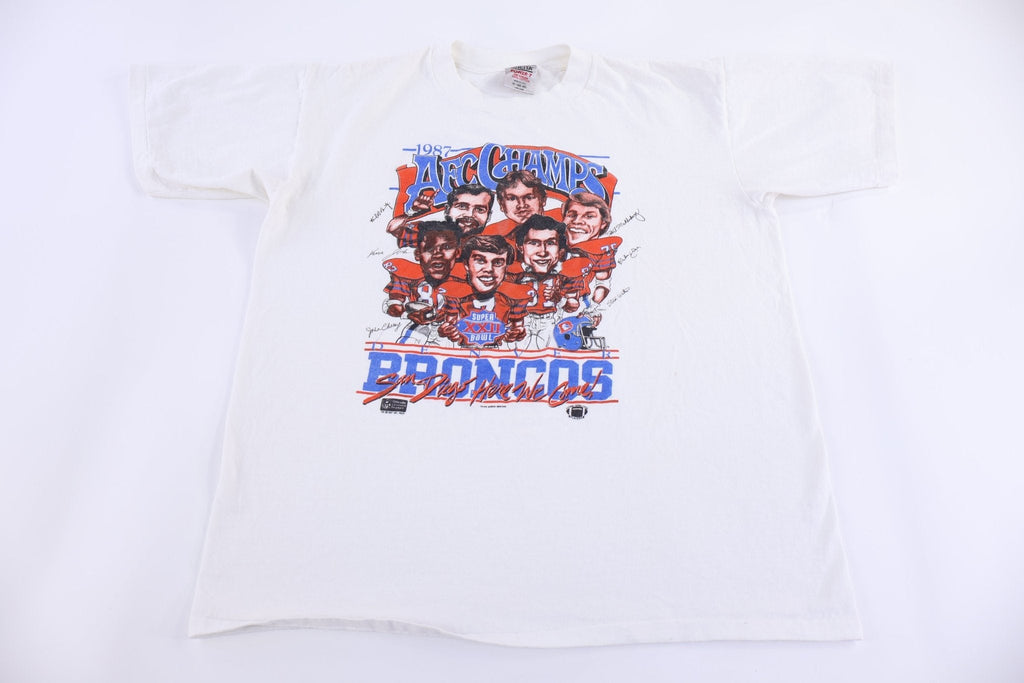 1987 Denver Broncos AFC Champions T-shirt product image 1