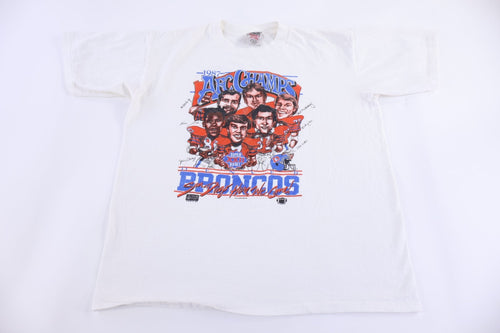 1987 Denver Broncos AFC Champions T-shirt product image 1