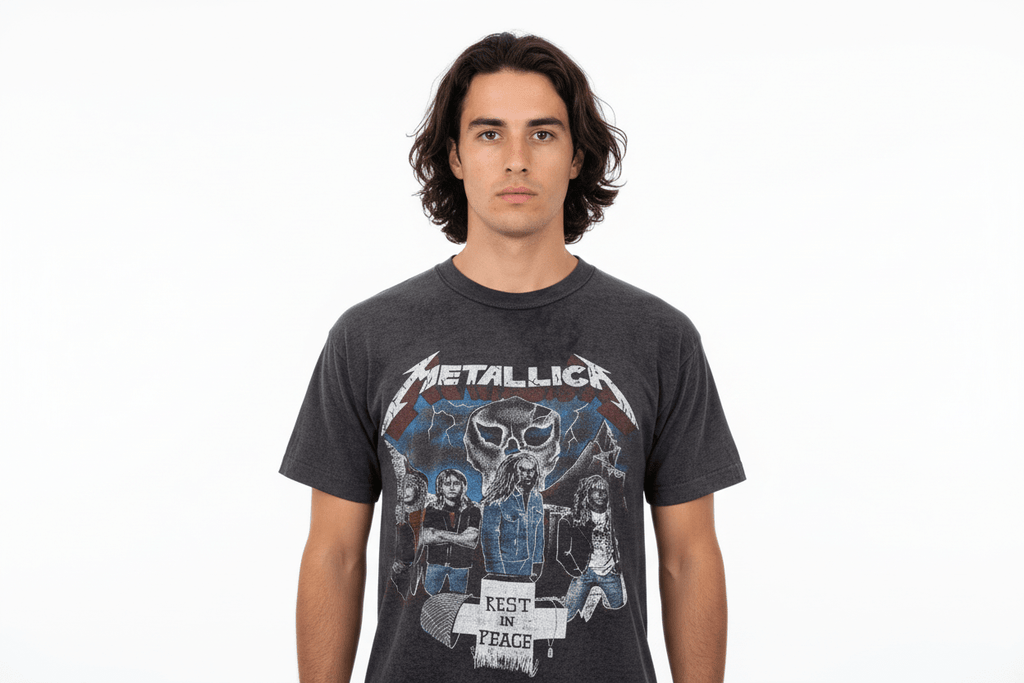 1987 Metallica Lives On Tour T-shirt product image 1