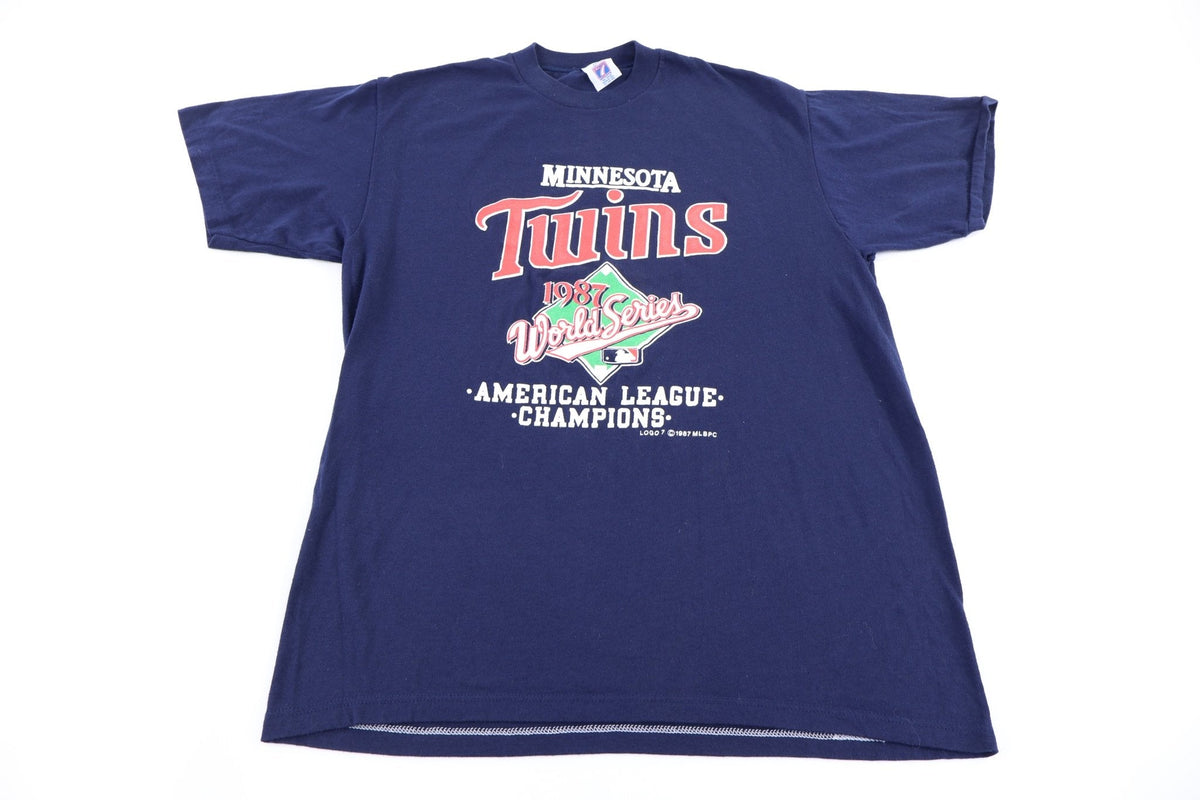 1987 Minnesota Twins Baseball World Series T-shirt product image 1