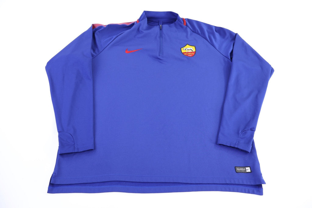 2017/18 Roma Soccer Quarter Zip Sweater