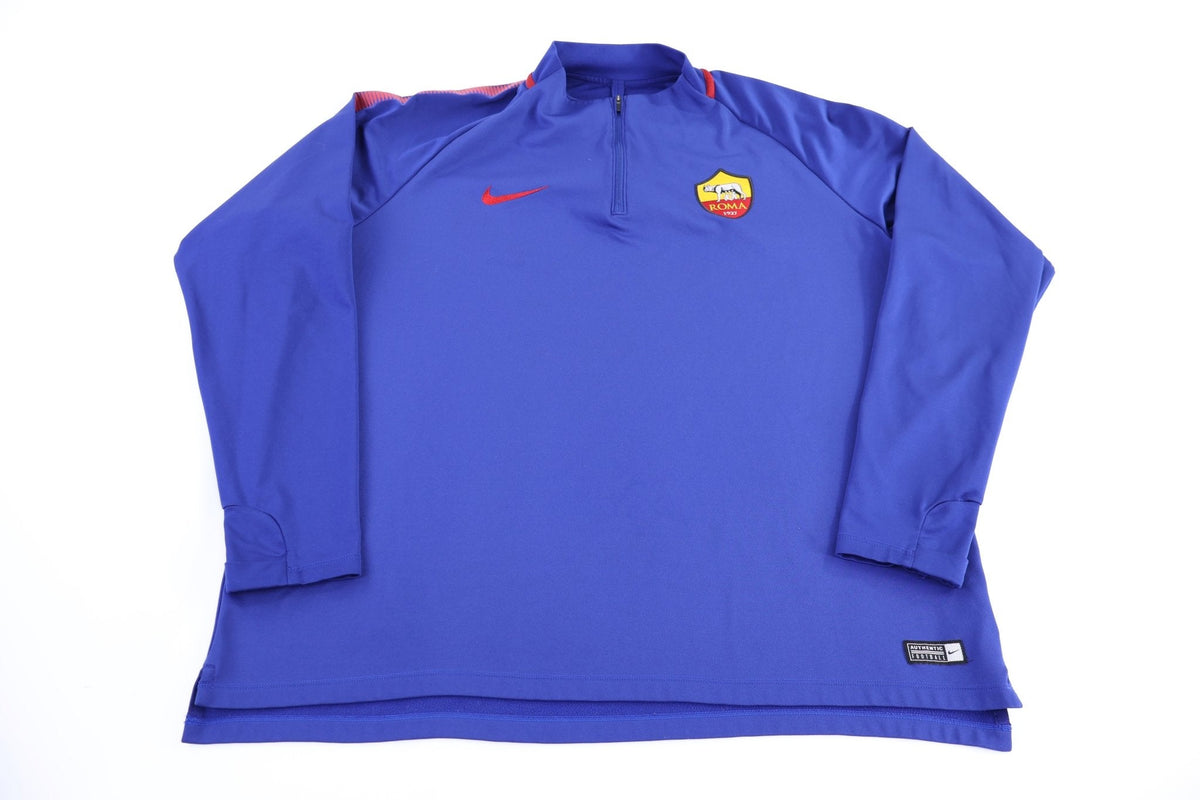 2017/18 Roma Soccer Quarter Zip Sweater