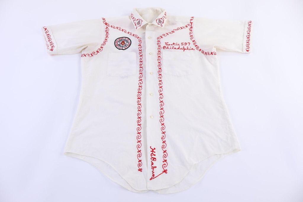 70's The Military Order of The Cootie Button Down