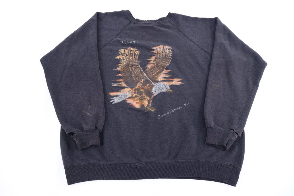 80's Arkansas Eagle Graphic Sweatshirt product image 1