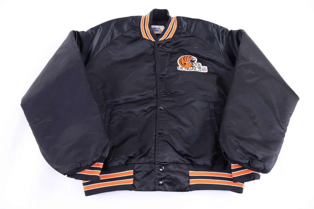 80's Chalk Line Cincinnati Bengals Football Bomber Jacket product image 1