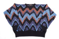 80's Uniform Code Multicolor Knit Sweater