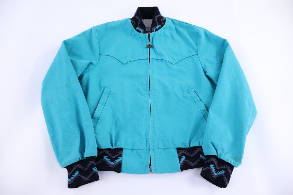 80's Wall's Aztec Pattern Full Zip Jacket product image 1