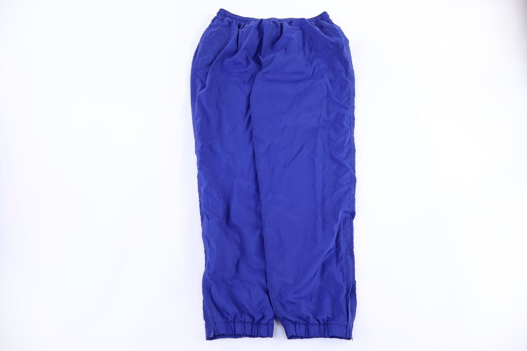 90's Adidas Embroidered Logo Blue Track Pants product image 2
