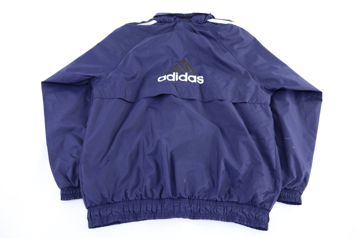 90's Adidas Embroidered Logo Full Zip Windbreaker Jacket product image 2