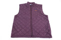 90's Adidas Embroidered Logo Purple Full Zip Vest
