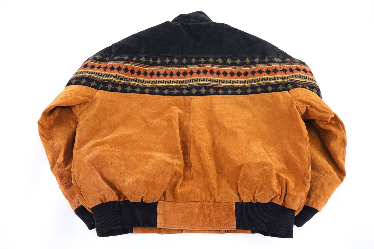 90's Berto Lucci Creazione Leather Suede Jacket product image 2