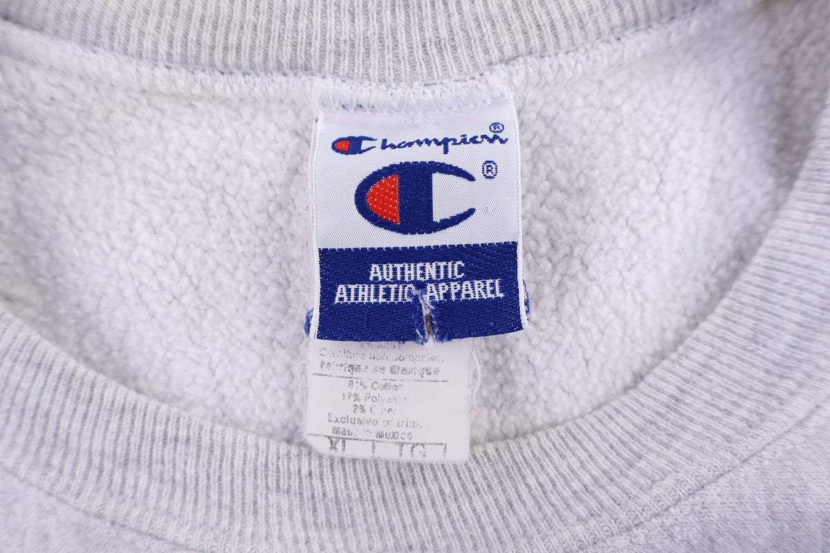 90's Champion Grey Sweatshirt product image 4