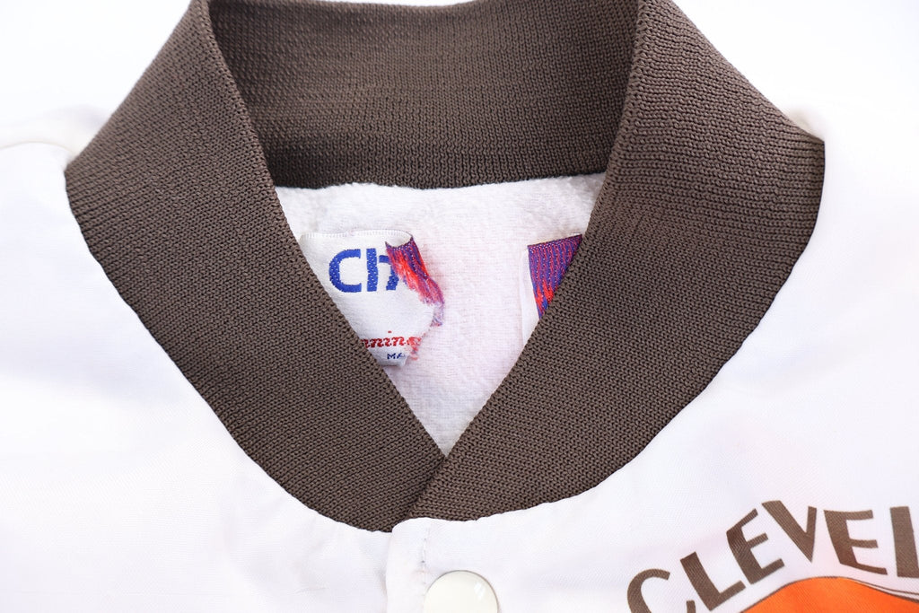 90's Cleveland Browns Football Bomber Chalk Line Jacket product image 4