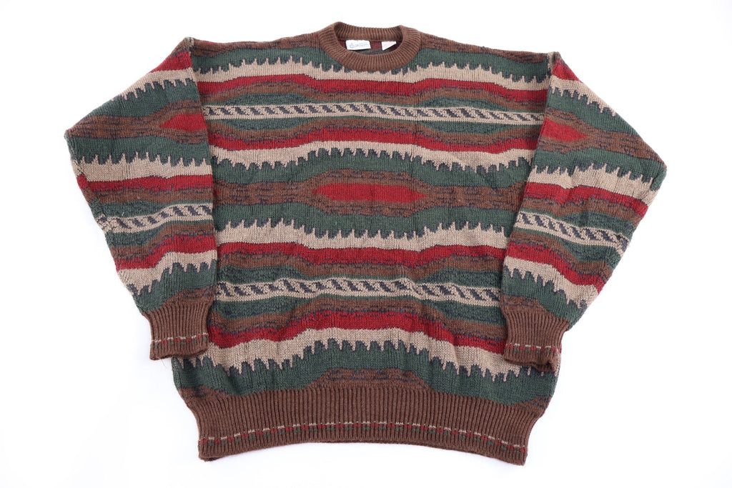 90's Florence Multipattern Knit Sweater