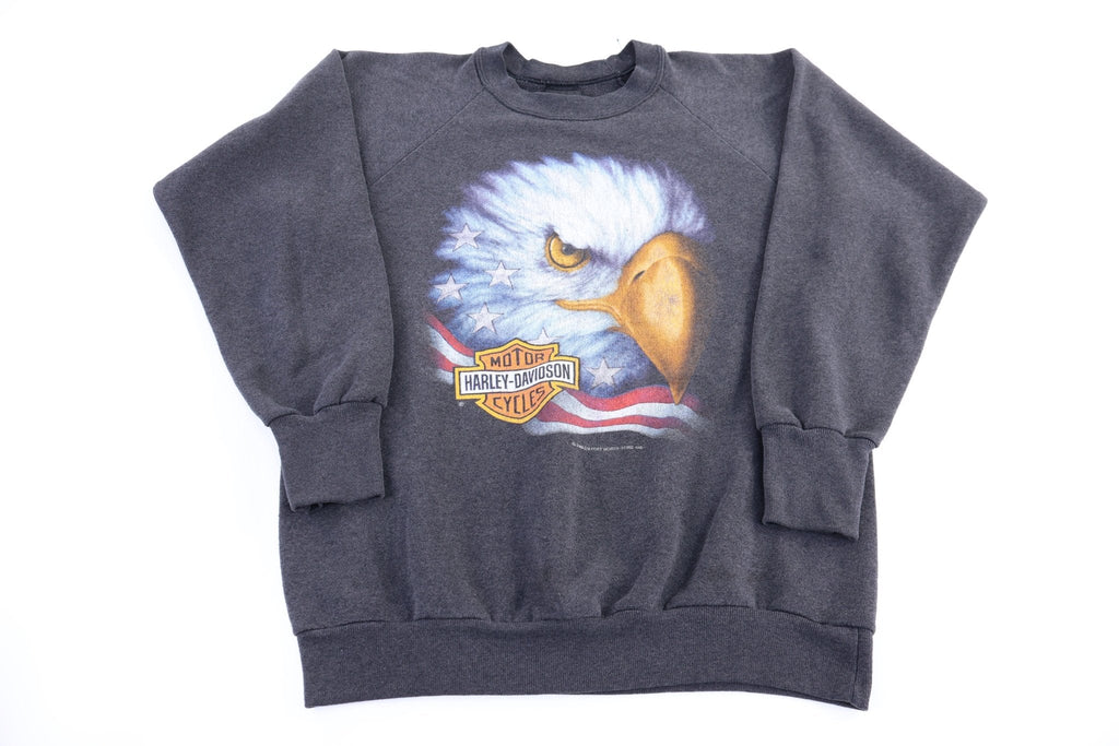 90's Harley Davidson Motorcycles 3D Emblem Sweatshirt product image 1