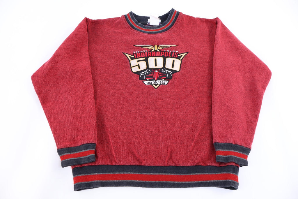 90's Indianapolis 500 Racing Embroidered Sweatshirt product image 1