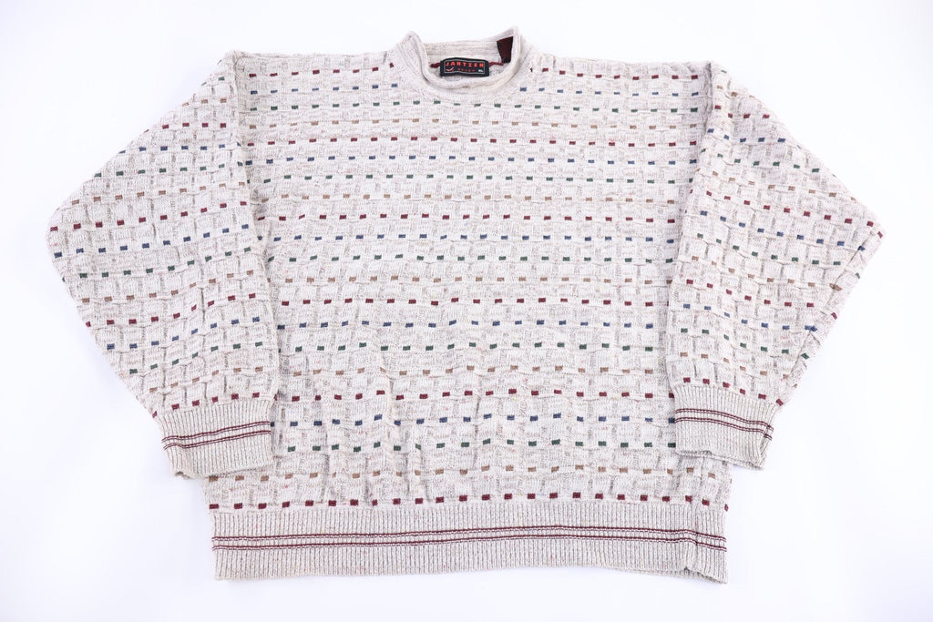 90's Jantzen Multipattern Knit Sweater