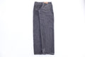 90's Levi's 550 Black Dneim Jeans product image 1
