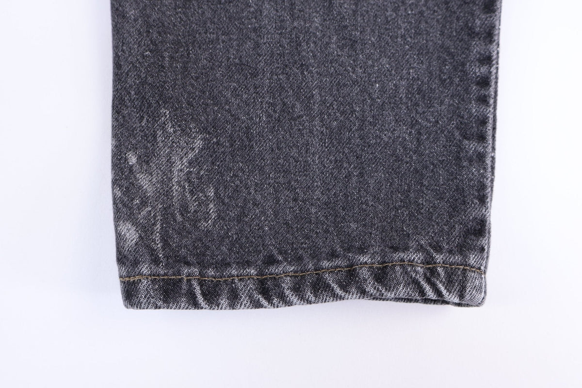 90's Levi's 550 Black Dneim Jeans product image 3