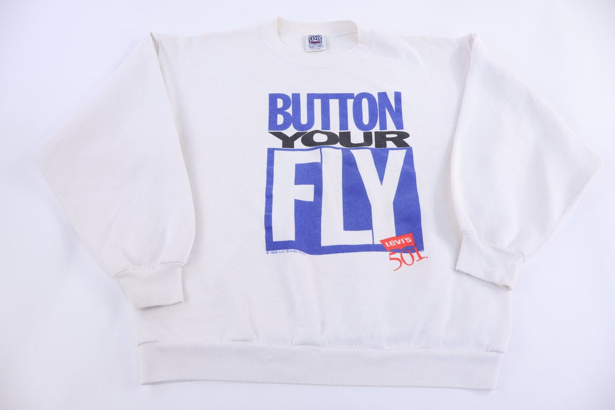 90's Levi's Button Your Fly Sweatshirt product image 1