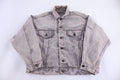 90's Levi's Grey Denim Trucker Jacket product image 1