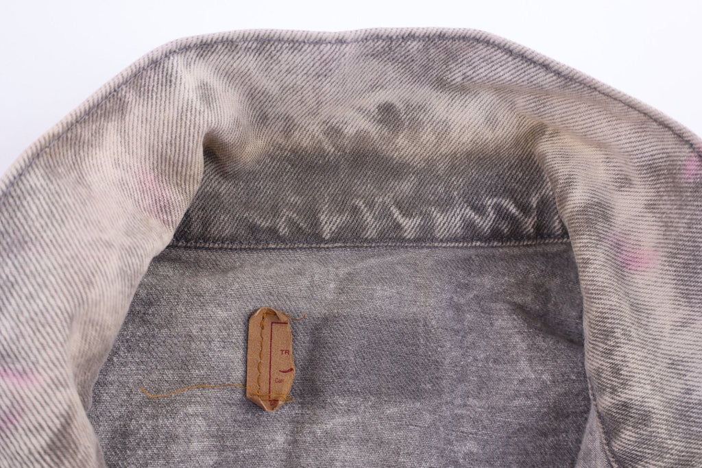 90's Levi's Grey Denim Trucker Jacket product image 5