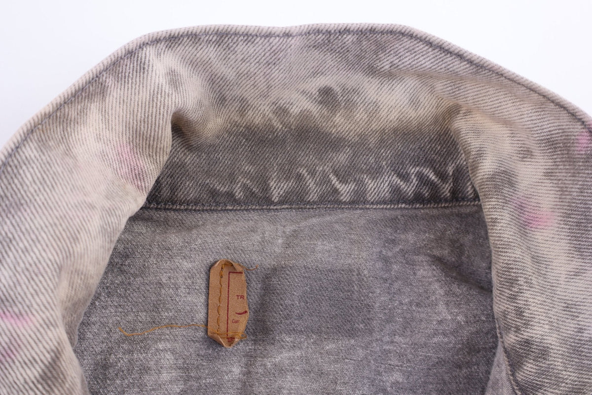 90's Levi's Grey Denim Trucker Jacket product image 5
