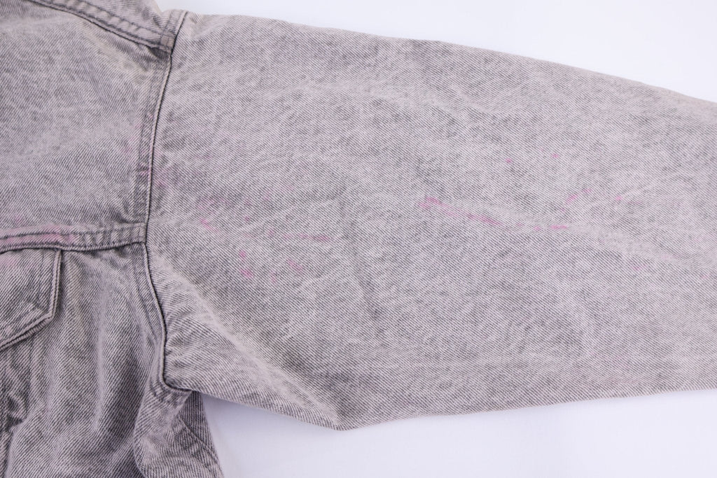 90's Levi's Grey Denim Trucker Jacket product image 4