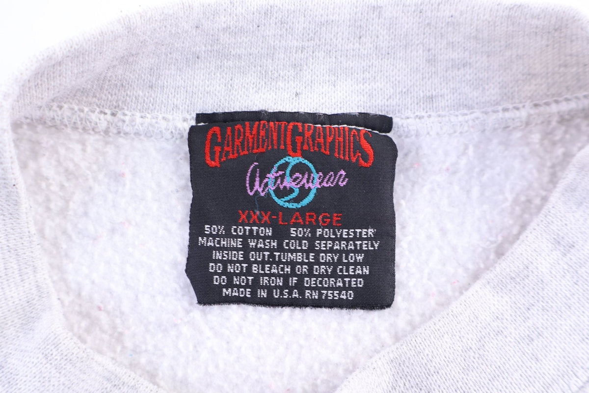 90's Looney Tunes Taz The Devil Sweatshirt product image 3