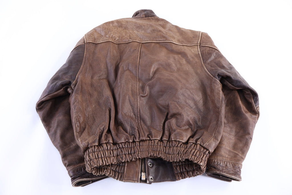 90's Manzoor Brown Leather Jacket product image 2