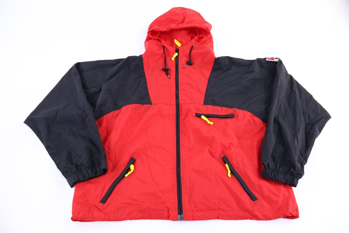 90's Marlboro Black & Red Pullover Windbreaker product image 1