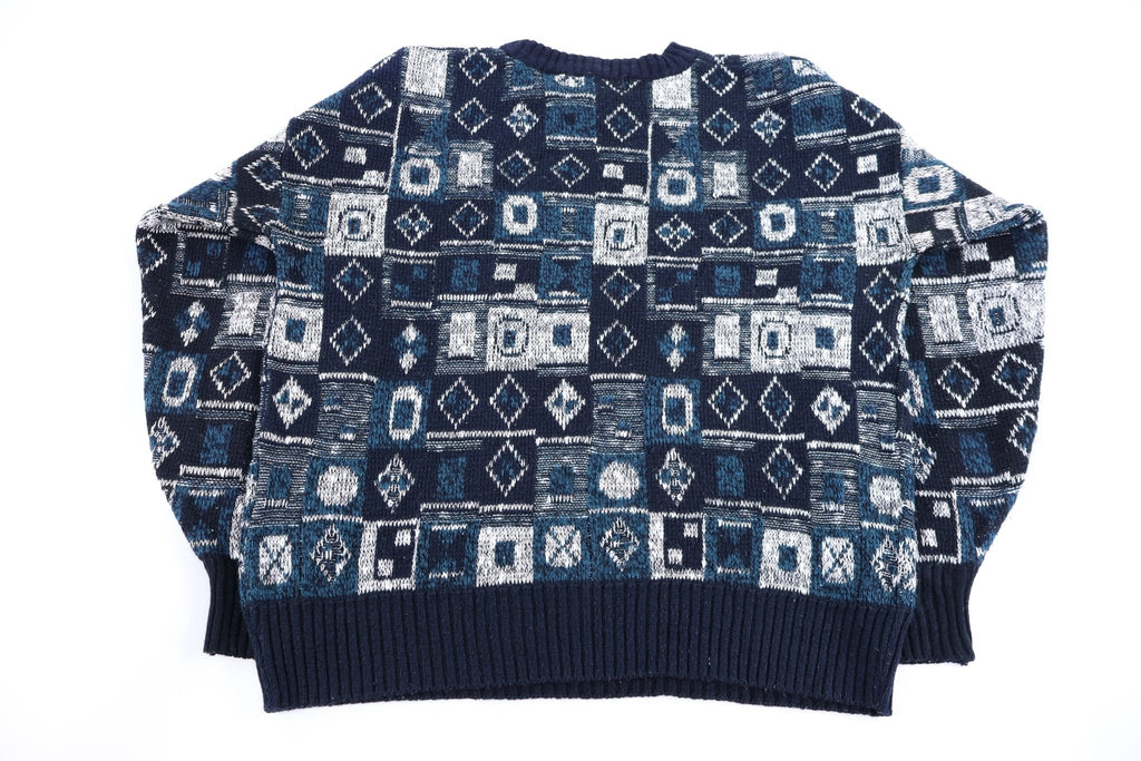 90's Michael Gerald Multipattern Knit Sweater