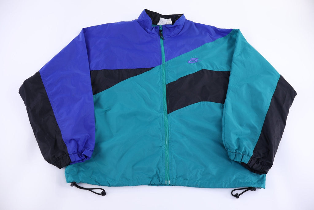 90's Nike Embroidered Logo Multicolor Full Zip Jacket product image 1