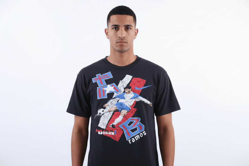 90's Nike Tab Ramos Soccer T-shirt product image 1