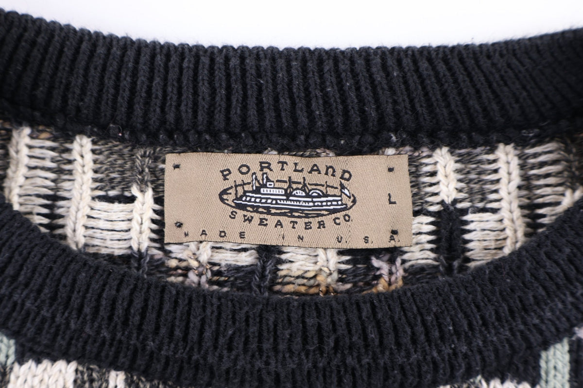 90's Portland Sweater Co Multicolor Knit Sweater