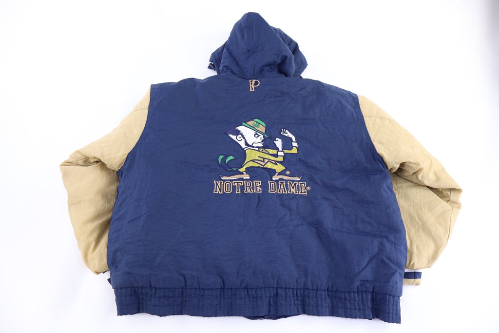 90's Pro Player University of Notre Dame Full Zip Jacket product image 2
