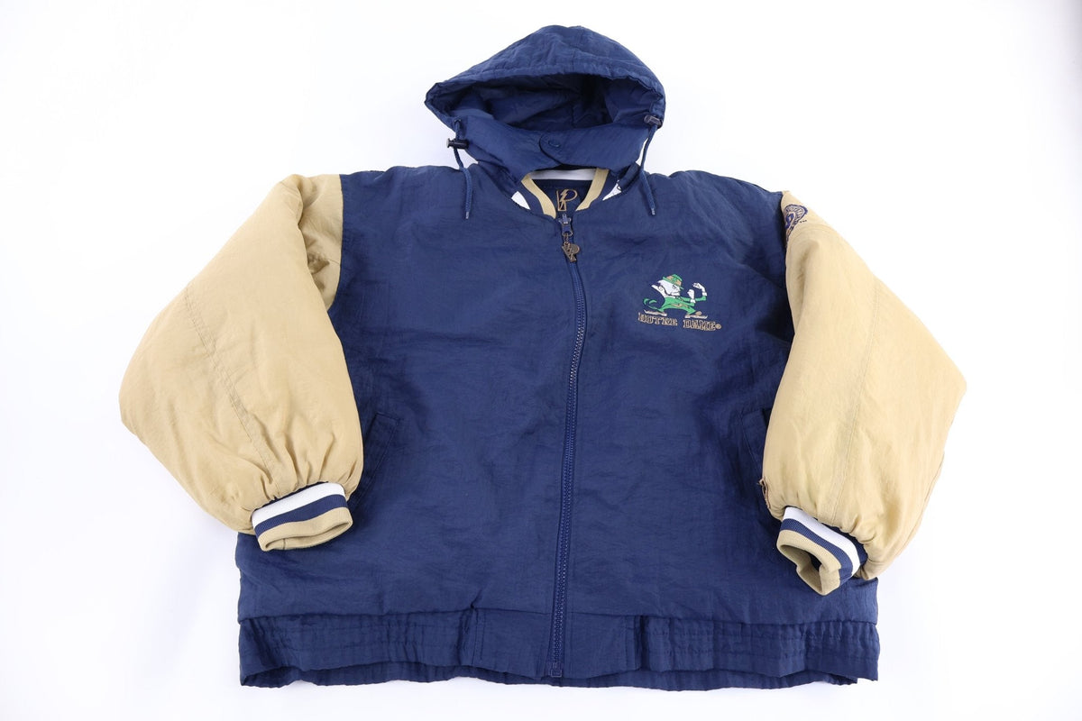 90's Pro Player University of Notre Dame Full Zip Jacket product image 1