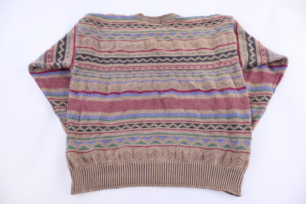 90's Rogue Product Multipattern Knit Sweater