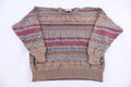 90's Rogue Product Multipattern Knit Sweater