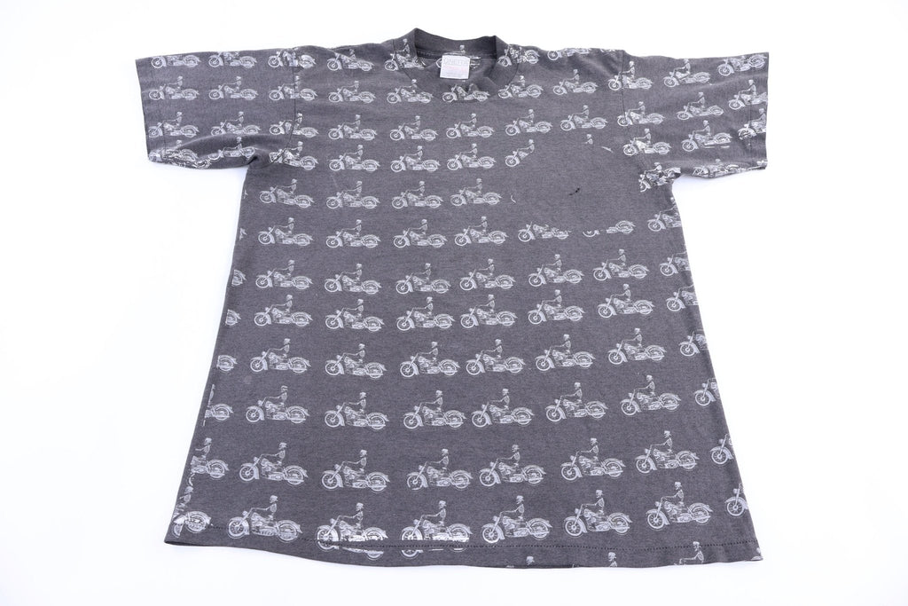 90's Skeletons & Bikes Graphic T-shirt product image 1