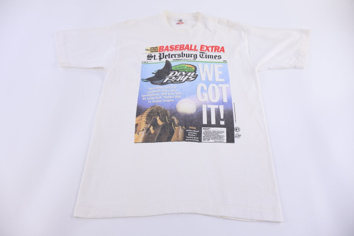90's Tampa Bay Devil Rays Baseball Extra T-shirt product image 1