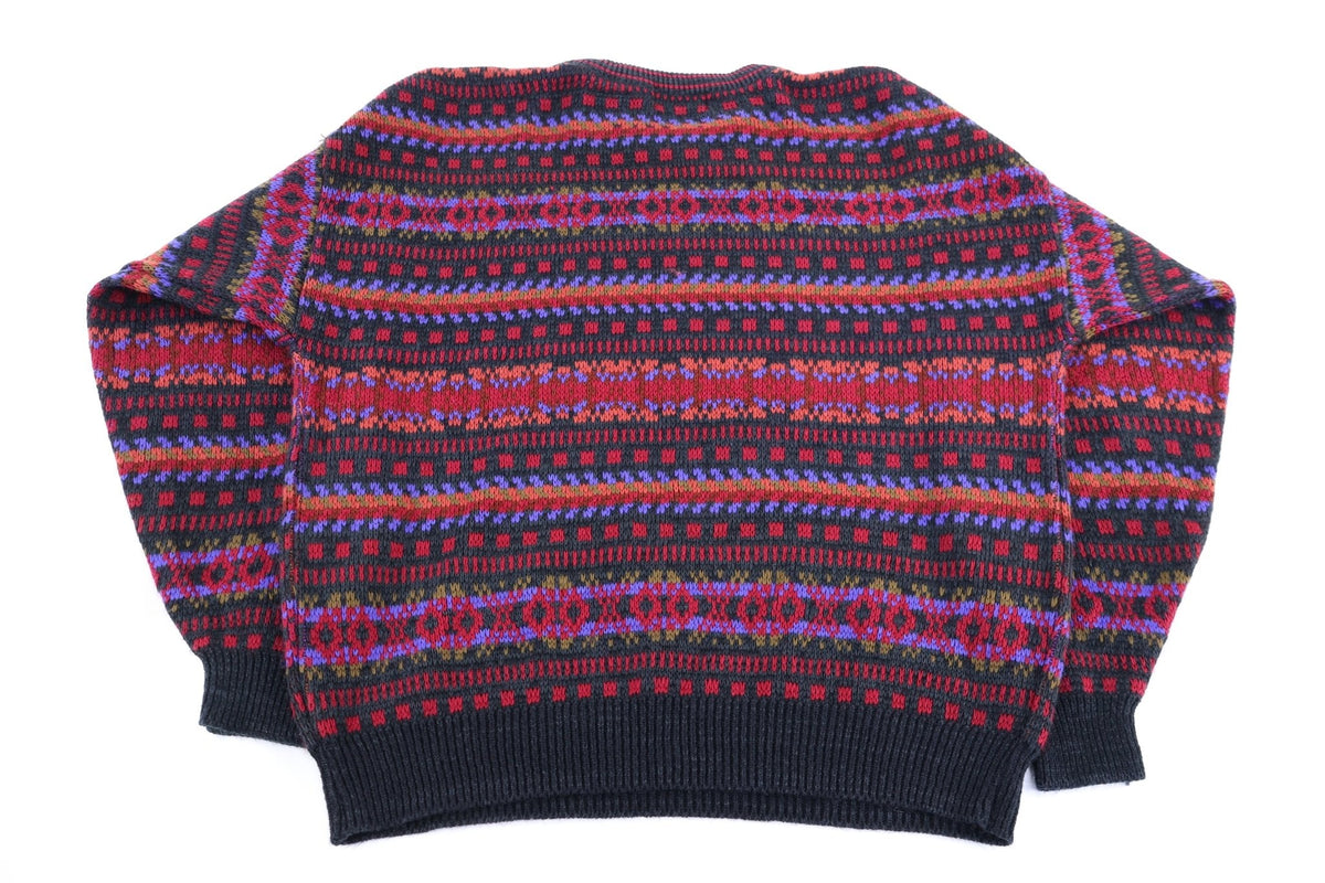90's Trend Basics Multicolor Knit Sweater