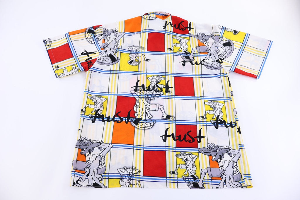90's Trust Hip Hop Graphic Button Down