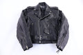 90's Unki Black Full Zip Leather Jacket product image 1