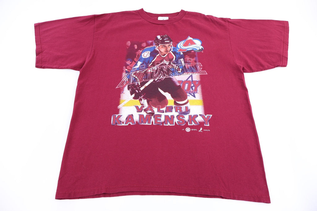 90's Valeri Kamensky Colorado Avalanche Hockey T-shirt product image 1