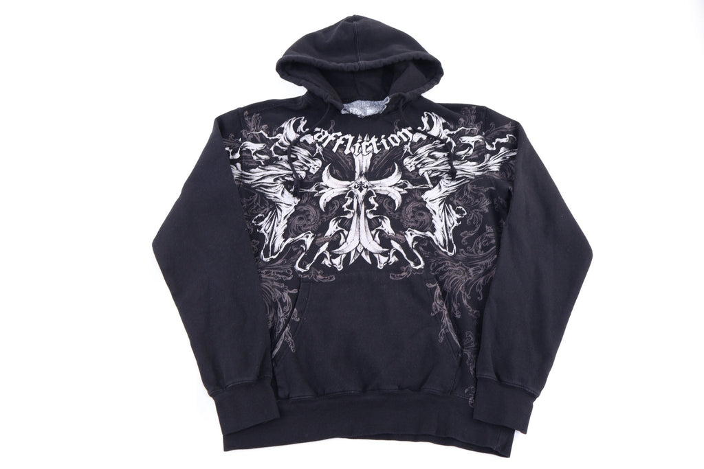 Affliction Cross Graphic Pullover Hoodie product image 1
