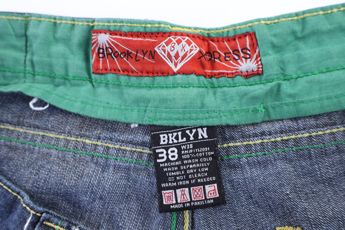 Brooklyn Xpress Dark Wash Denim Shorts product image 4
