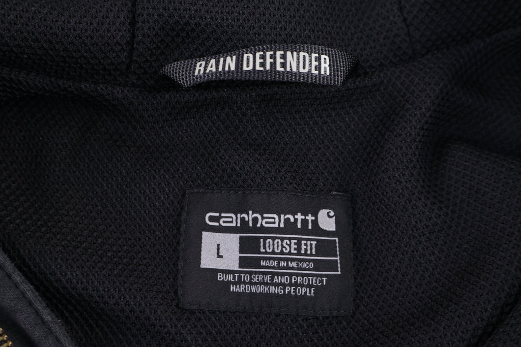 Carhartt Logo Patch Black Full Zip Jacket product image 3