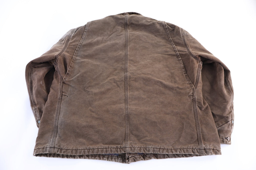Carhartt Logo Patch Blanket Lined Chore Jacket