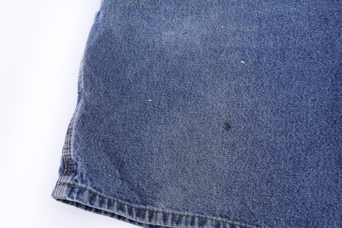 Carhartt Logo Patch Blue Denim Shorts product image 3